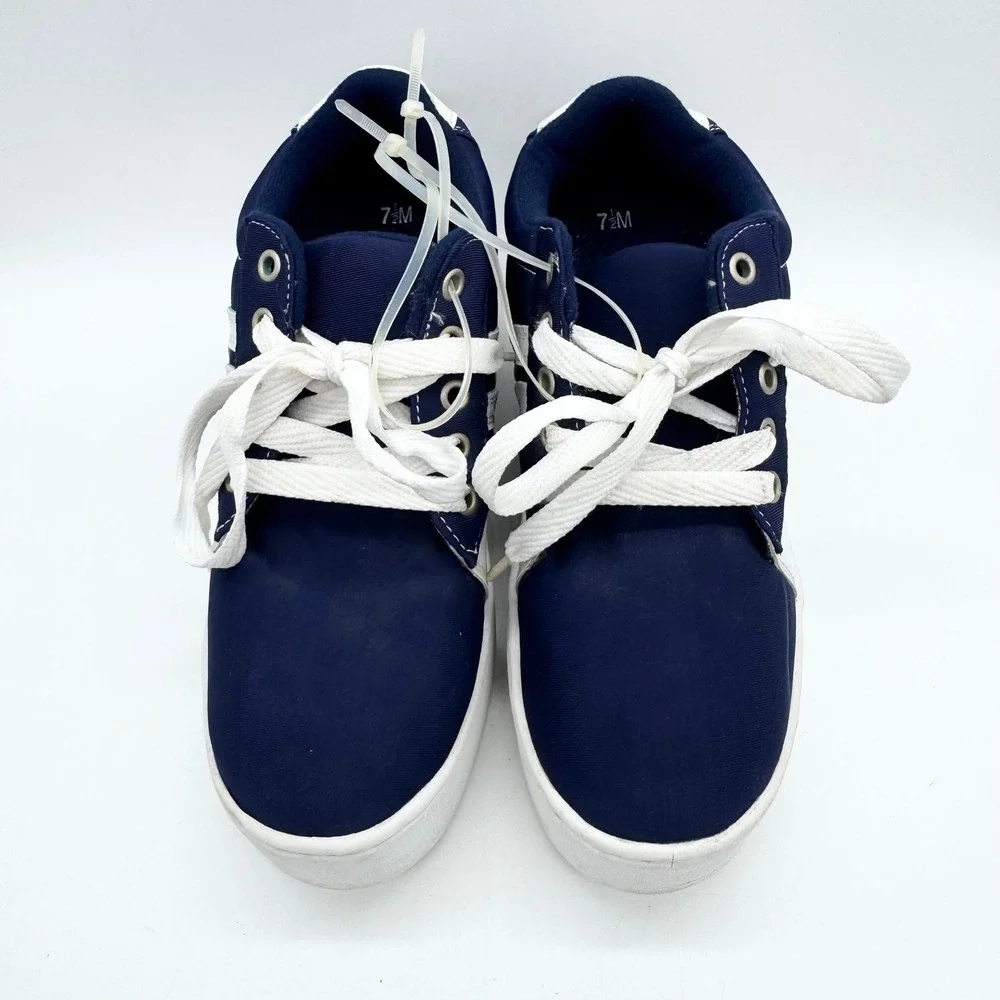 Vintage Deadstock Y2K‎ Seychelles RAGE Chunky Platform Sneaker Navy Size 7.5